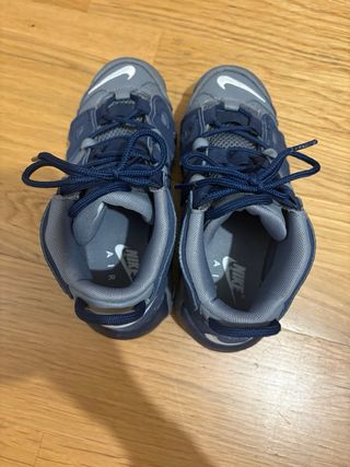 Zapatillas Nike Air More Uptempo Gris Azul