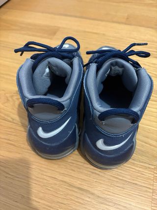 Zapatillas Nike Air More Uptempo Gris Azul