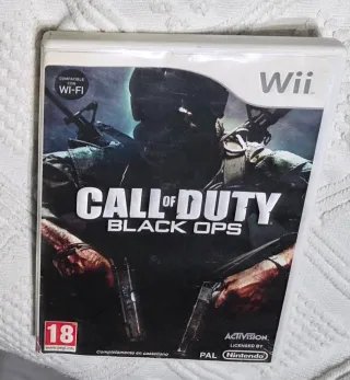 Wii Call of Duty Black Ops