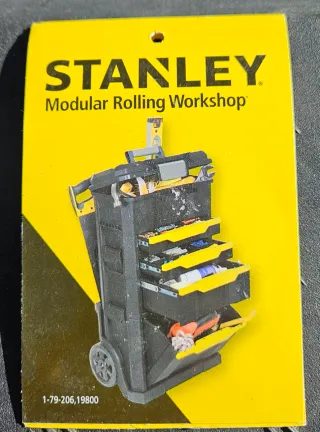 Caja de herramientas Stanley 3 en 1 con ruedas