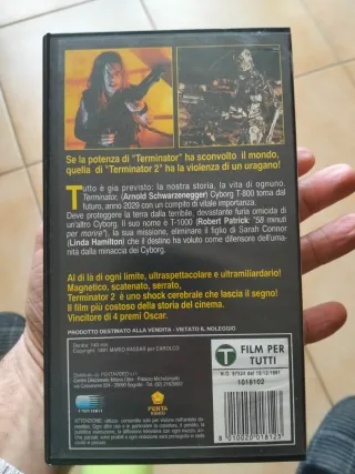 Terminator 2 VHS - Il Giorno del Giudizio