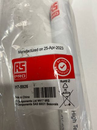 :  10 Baterías RS PRO NiMH High Temp 2.4V 4000mah