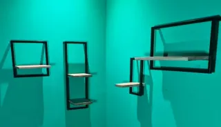 4 Estanterías Hierro y Madera