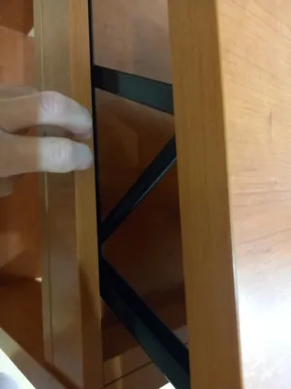 Mesa de centro elevable de madera