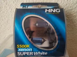 2 Bombillas H7 24V Camión efecto Xenon 5500k