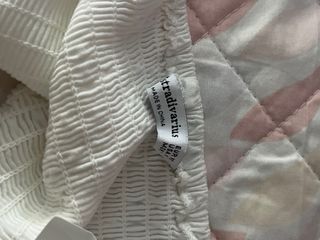 Top encaje blanco Stradivarius T.XS