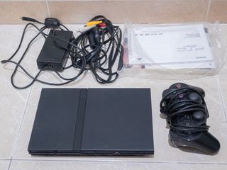 PlayStation 2 PS2 Sony Negra Caja Amarilla