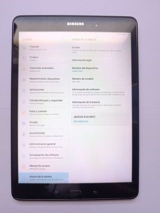 Samsung Galaxy Tab A Negra