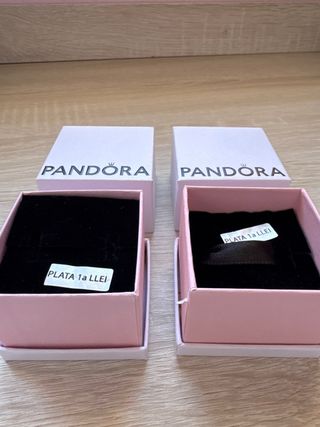 2 Cajas Pandora Blancas 5x5cm