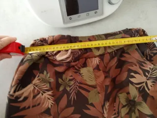 Pantaloni invernali donna fantasia floreale