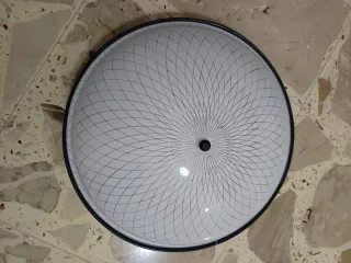 Plafoniera moderna vetro e metallo