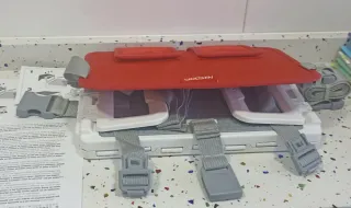 Trona portátil plegable