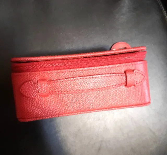 Joyero piel rojo Salvador Bachiller