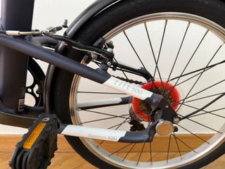 Bicicleta plegable BTWIN Fold 500 + extras.