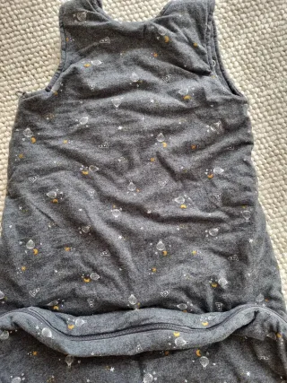 Saco de dormir para bebé estampado ajustable