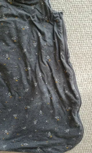 Saco de dormir para bebé estampado ajustable