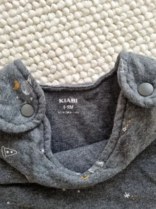 Saco de dormir para bebé estampado ajustable