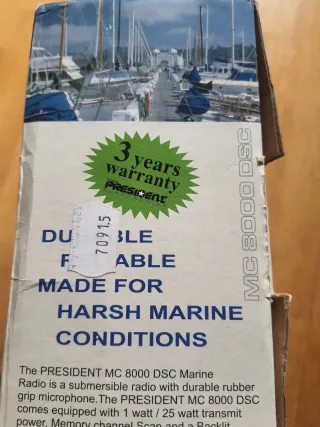 Radio Marina President MC8000 DSC