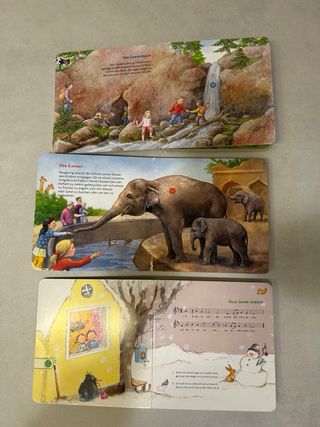 Lote de 17 libros infantiles en alemán