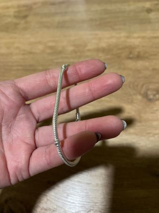 Pulsera Pandora Plata Ley