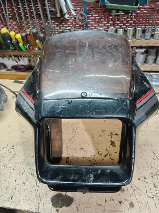 Carenado moto negro Derbi FDS