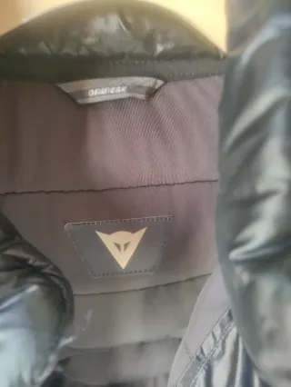 Piumino Dainese donna tg 46 nero/grigio