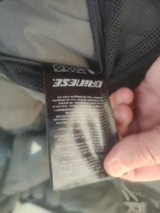 Piumino Dainese donna tg 46 nero/grigio