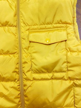 Chaleco Old Navy Puffer Amarillo