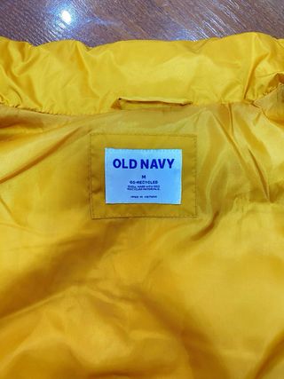 Chaleco Old Navy Puffer Amarillo
