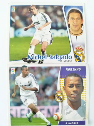 CROMOS DE LA LIGA 2004-2005 Y 2006-2007. DE MADRID