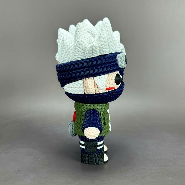 Kakashi Naruto Crochet 3D
