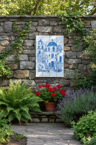 Azulejos decorativos Santorini