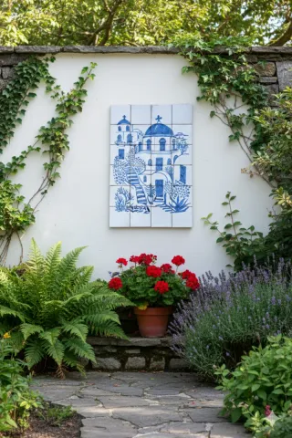 Azulejos decorativos Santorini