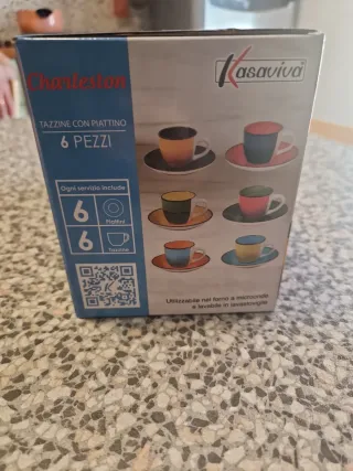 Set 6 Tazzine Kasaviva Charleston