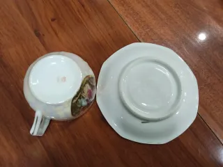 Juego de café de porcelana