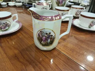Juego de café de porcelana