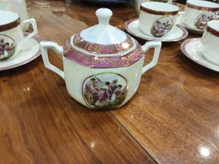 Juego de café de porcelana