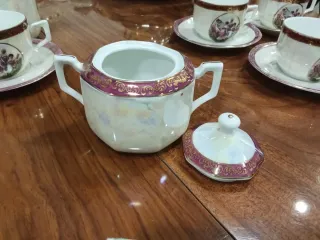 Juego de café de porcelana