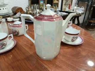Juego de café de porcelana