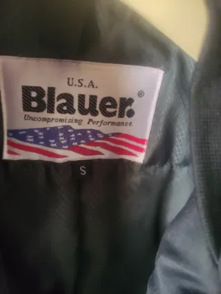 Piumino Blauer donna tg S nero