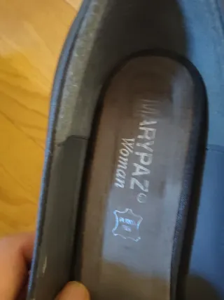 Zapatos de tacón Marypaz grises talla 36