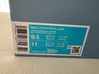 Nike Zoom Field Jaxx Travis Scott Leche Blue