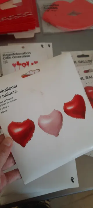 Pack Decoración San Valentín Corazón Rojo