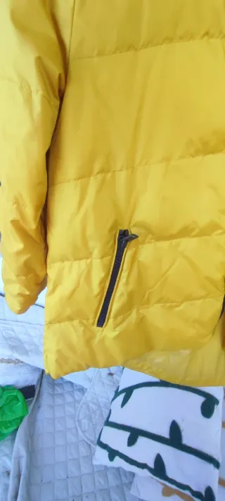 Cazadora plumífero Bimba y Lola amarilla Talla XS