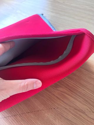 Funda portátil Finocam roja
