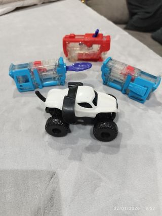 3 Pistolas Nerf Monster Jam Burger King