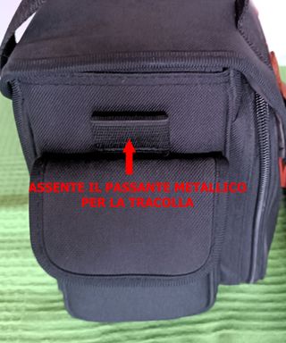 Borsa fotografica Reporter nera