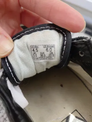 Vans Old Skool Mujer Negro/Blanco 36