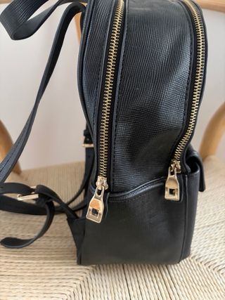 Mochila Zara Negra Mujer