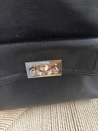 Mochila Zara Negra Mujer